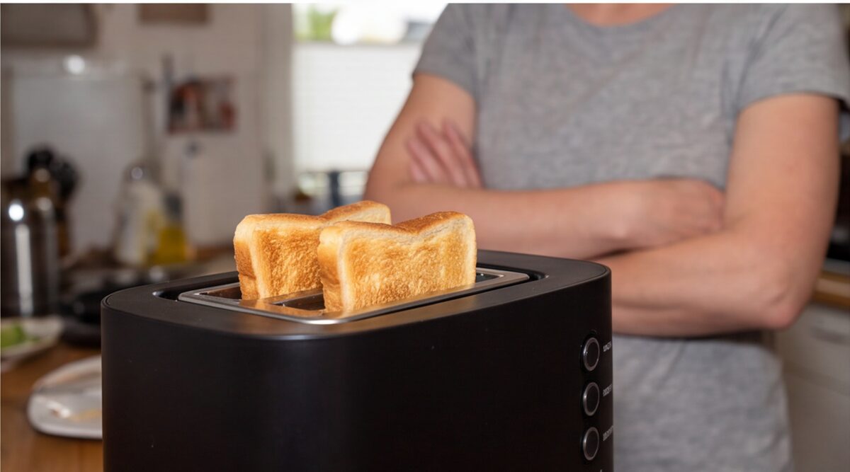 aigostar energy toaster 2 scheiben aus der Nähe betrachtet