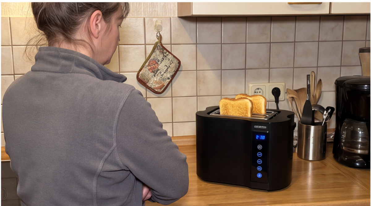 arendo touch toaster 2 scheiben Ansicht der Verarbeitung
