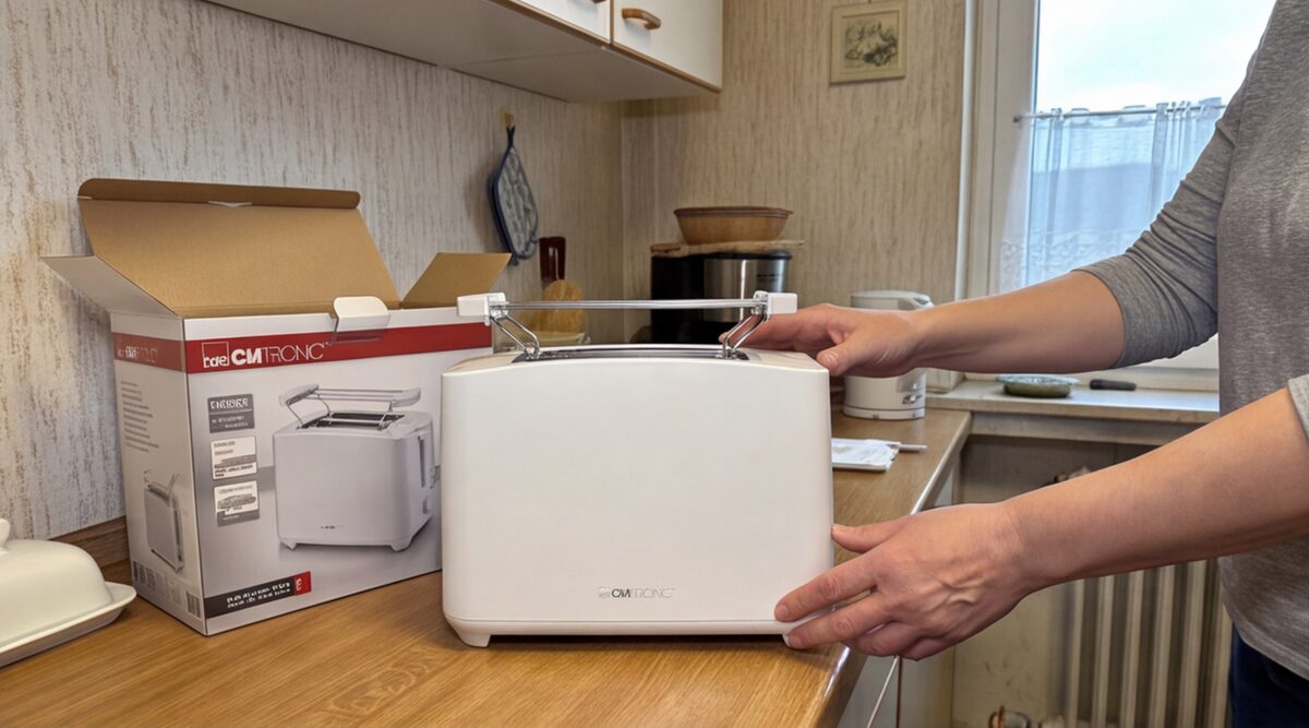 Clatronic® Toaster TA 3801 im Test: Funktionalität und Design für perfektes Toasten