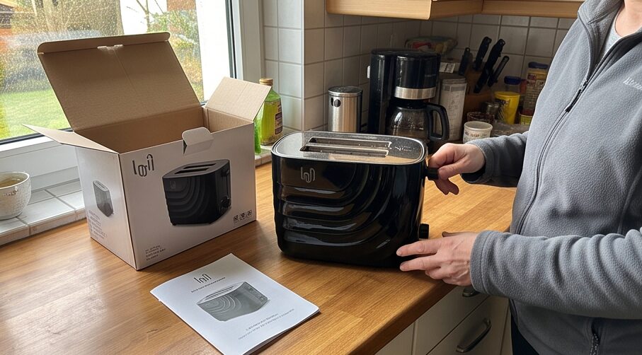 Impolio Toaster Classic 700W im Test: Elegantes Design und 7 Bräunungsstufen für perfekten Toast