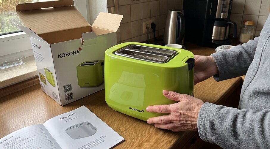 Korona 21133 Toaster im Test: Vielseitiger 2-Scheiben-Toaster mit Brötchenaufsatz