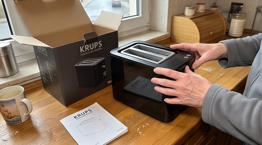 Krups KH641810 Smart'n Light Toaster im Test: Vielseitiger Toaster mit Digitaldisplay und 7 Bräunungsstufen