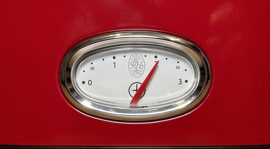 russell hobbs retro toaster rot Ansicht der Verarbeitung