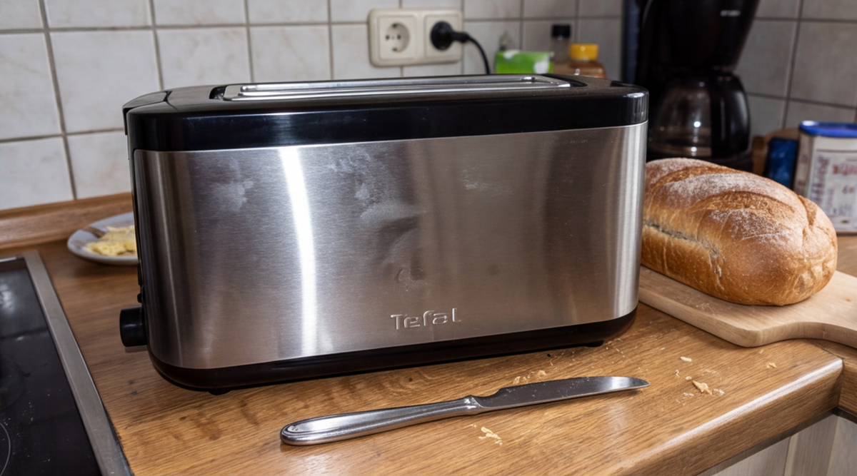 Tefal Element Langschlitz-Toaster TL4308 im Test: 7 Bräunungsstufen und elegantes Design für perfektes Toasten