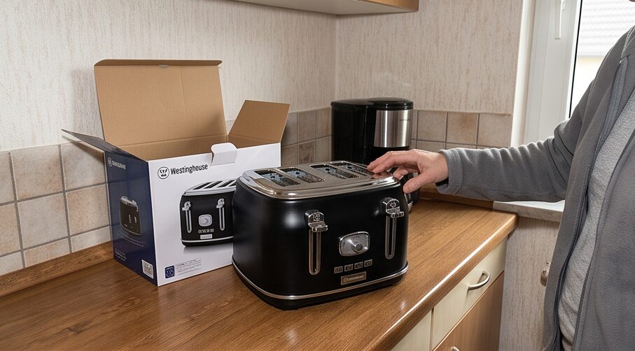 Westinghouse Retro Toaster 4 Scheiben im Test: Funktionalität und Design vereint