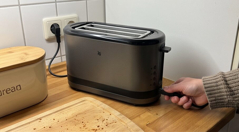 WMF Küchenminis Langschlitztoaster im Test: Perfektes Toasten für XXL-Brote